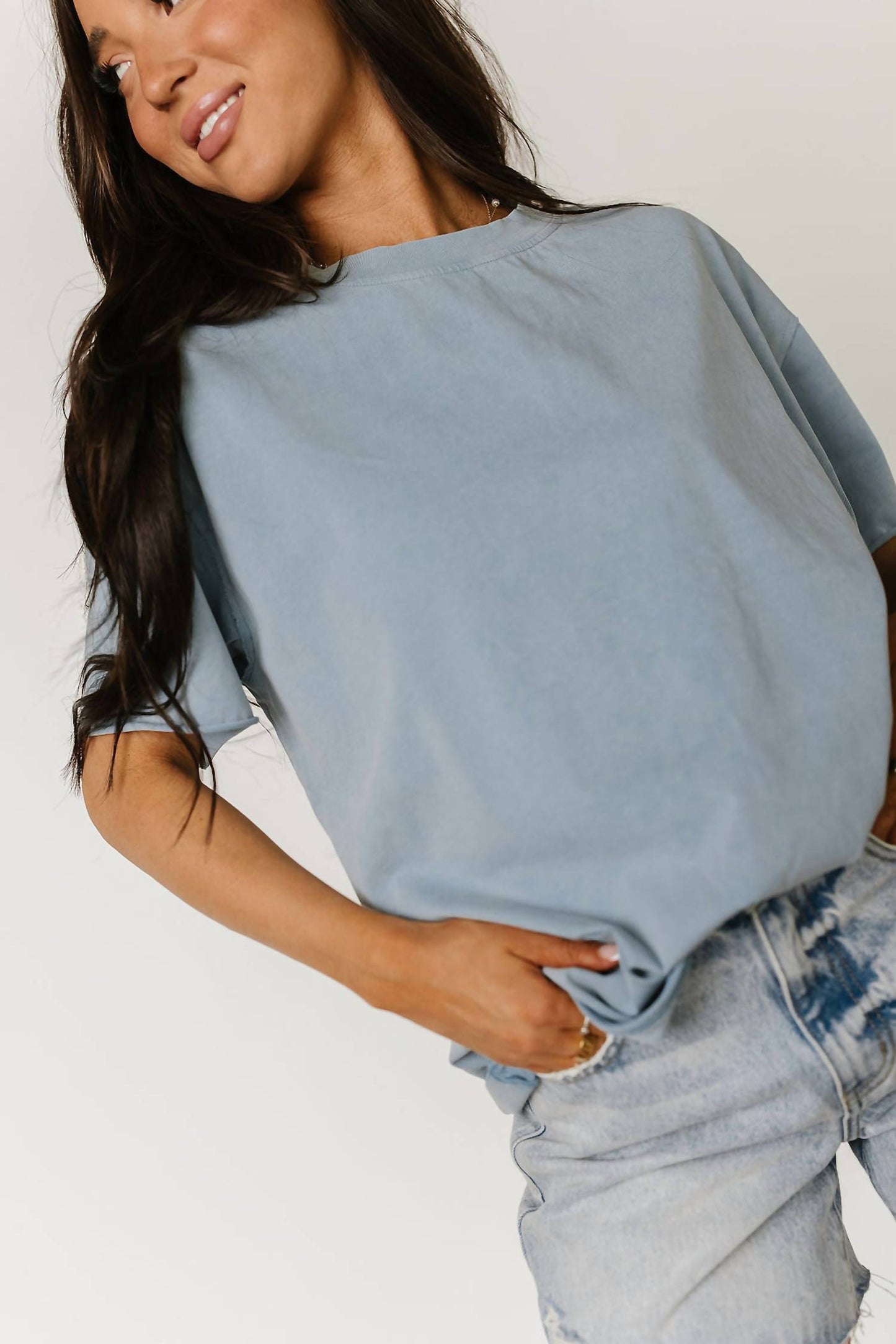 Ampersand Ave - Boyfriend Short Sleeve Top