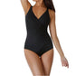 Miraclesuit - Amalfi Oceanus Underwire Surplice One Piece Swimsuit