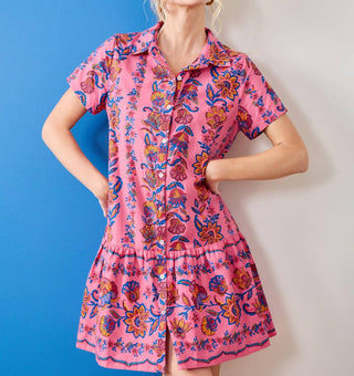 Printfresh - Folklore Flowers Mini Dress
