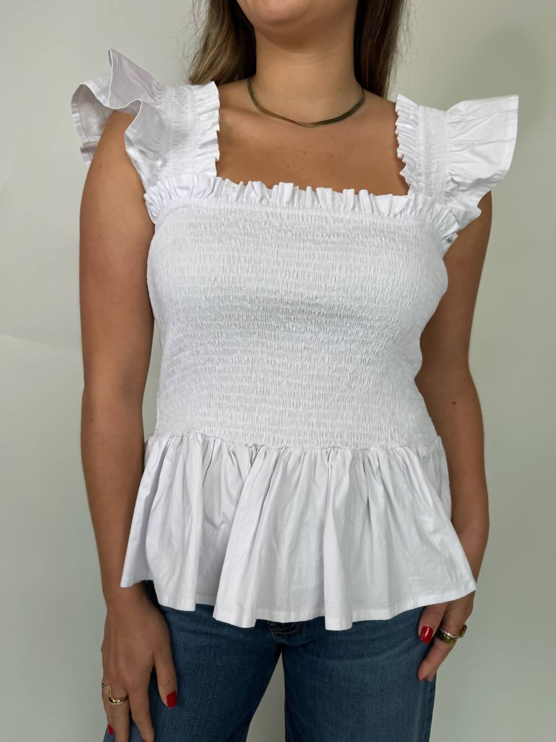 Phie Collective - Poplin Riza Top