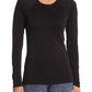 Zella - Limber Stretch Knit Perforated Long Sleeve Top