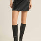 Z Supply - Ciera Faux Leather Mini Skirt
