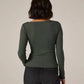 7Diamonds - Modal Ribbed Boatneck Top