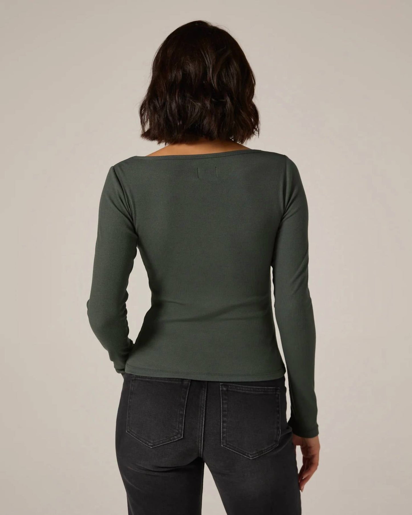 7Diamonds - Modal Ribbed Boatneck Top