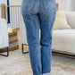 Judy Blue - Hi Rise Bleach Splash Boyfriend Jeans