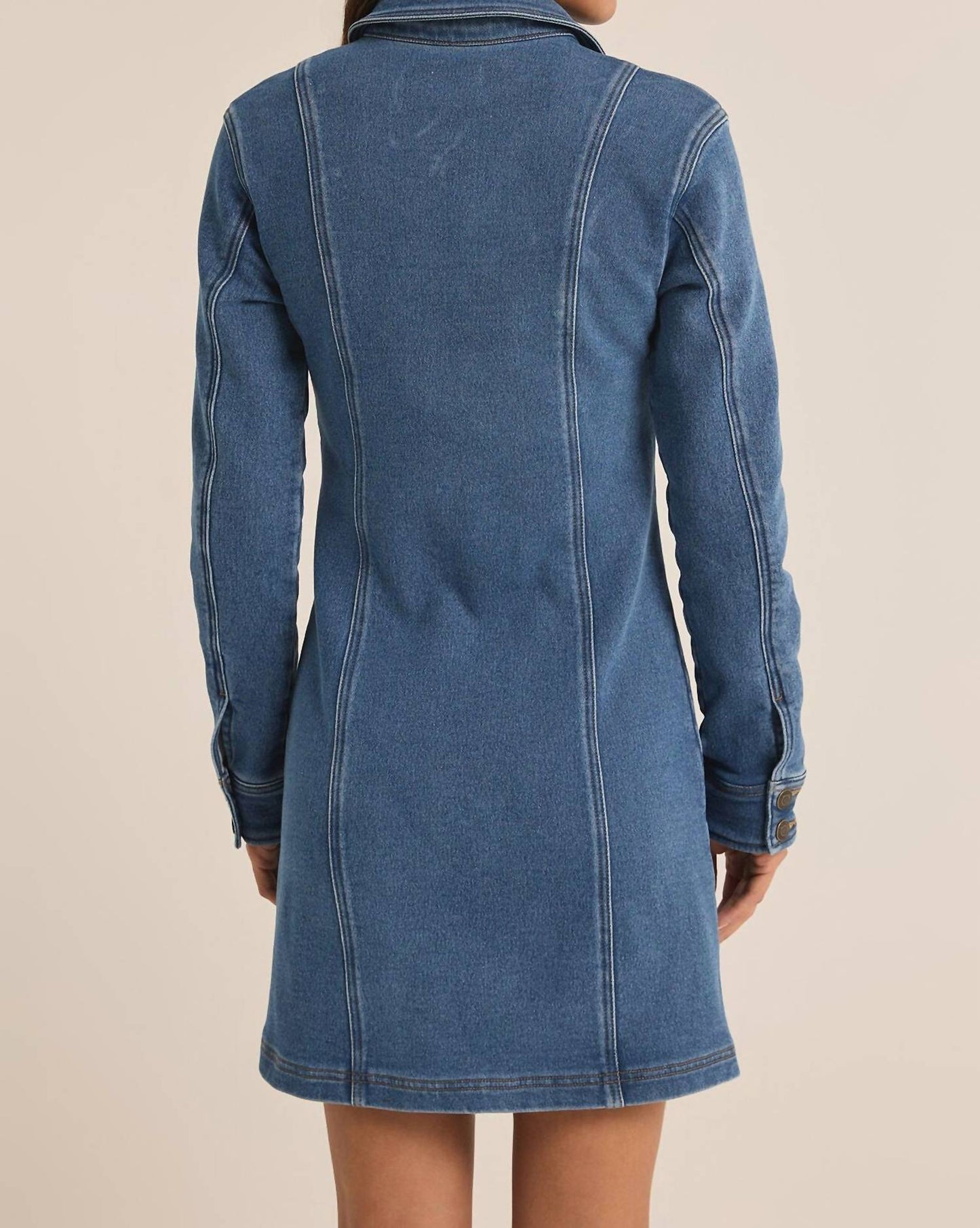 Z Supply - Candice Knit Denim Dress