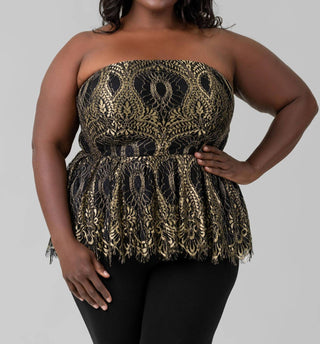 Marée Pour Toi - Lace Bustier Top