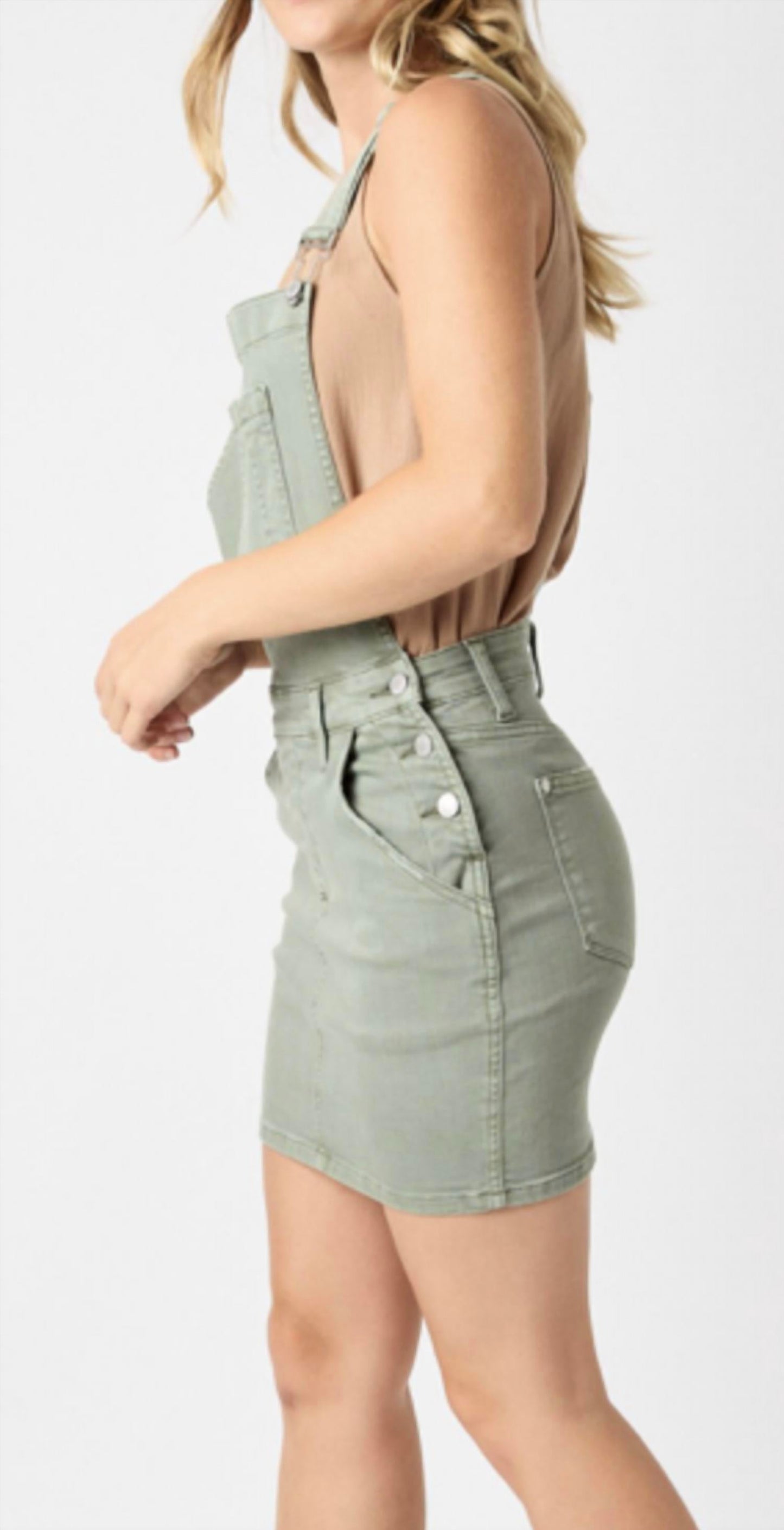 Judy Blue - Overalls Skirt