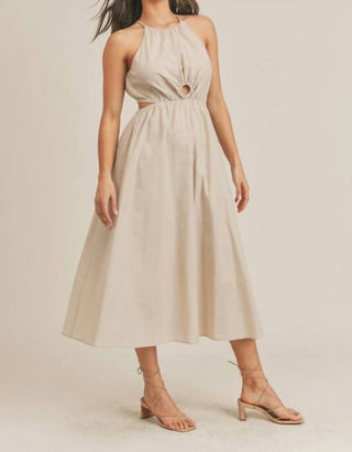 &Merci - Cut Out Midi Dress