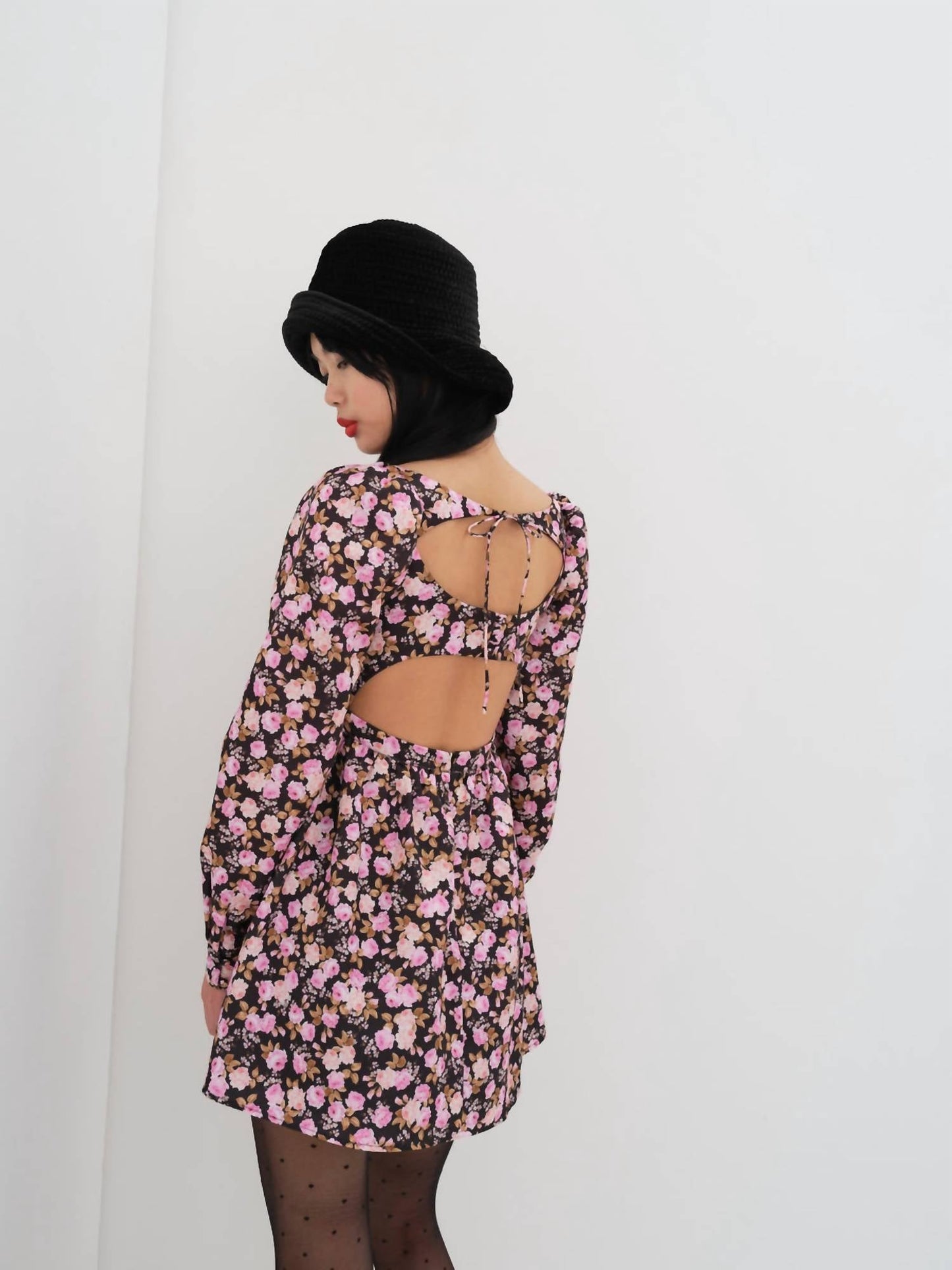 For Love & Lemons - Kate Long Sleeve Mini Dress