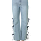 Day + Moon - No Need to Worry Tie Detail Jeans