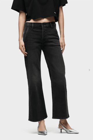 Hudson - Rosie High-rise Wide Leg Ankle Jean