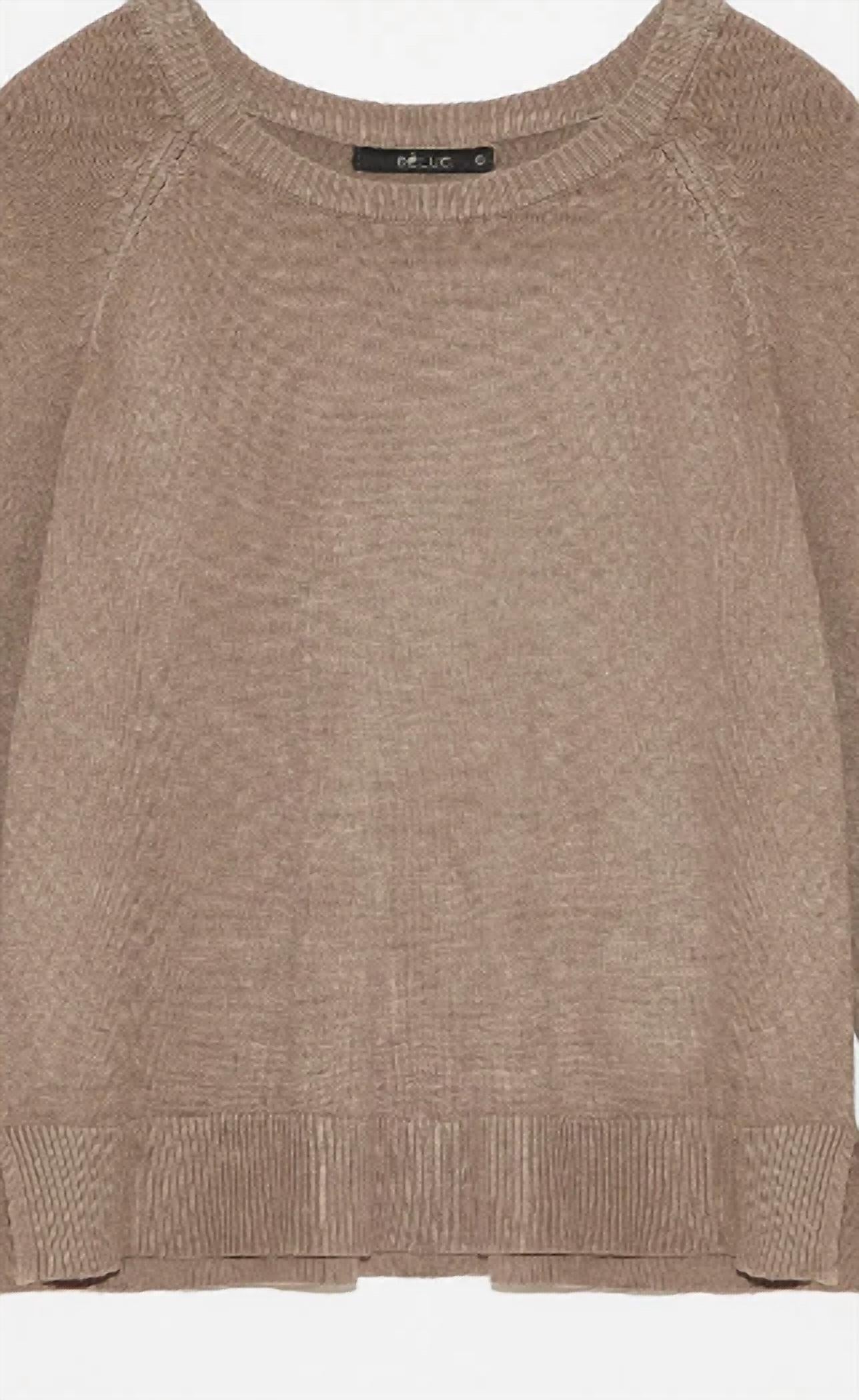 Deluc - Women's Begonia Crew Neck Sweater