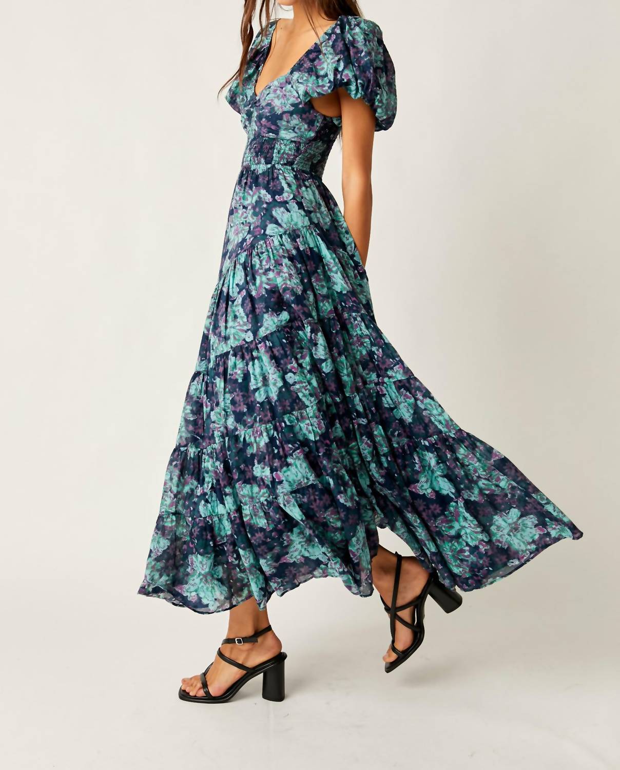 Free People - Short Sleeve Sundrenched Dress