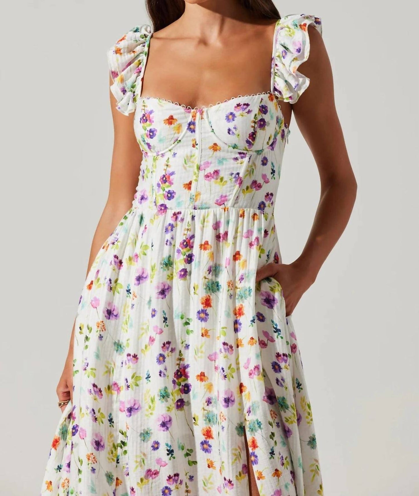 Astr - Wedelia Midi Dress