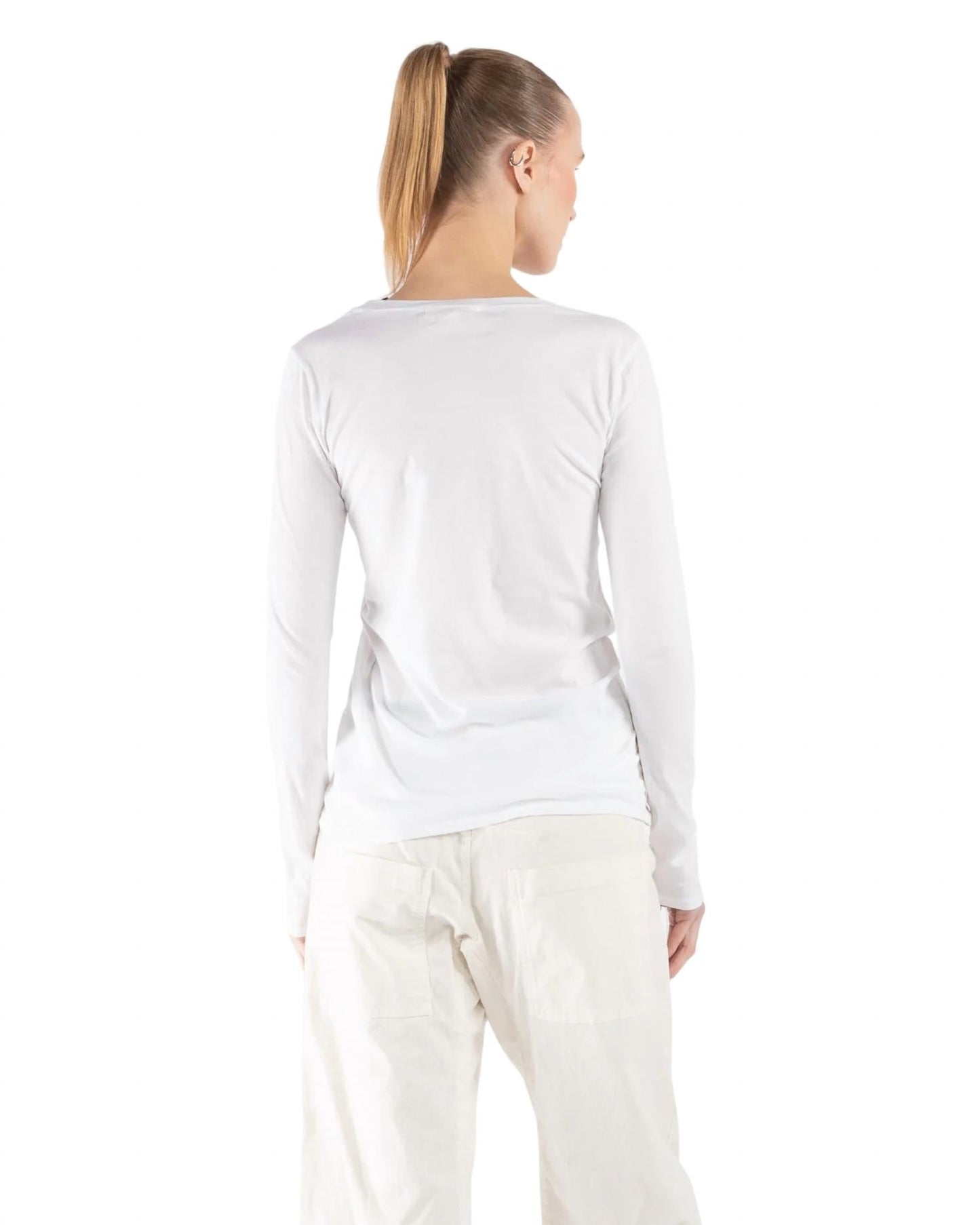Nili Lotan - LONG SLEEVE TEE SHIRT