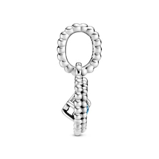 Pandora - March Beaded Heart Dangle Charm