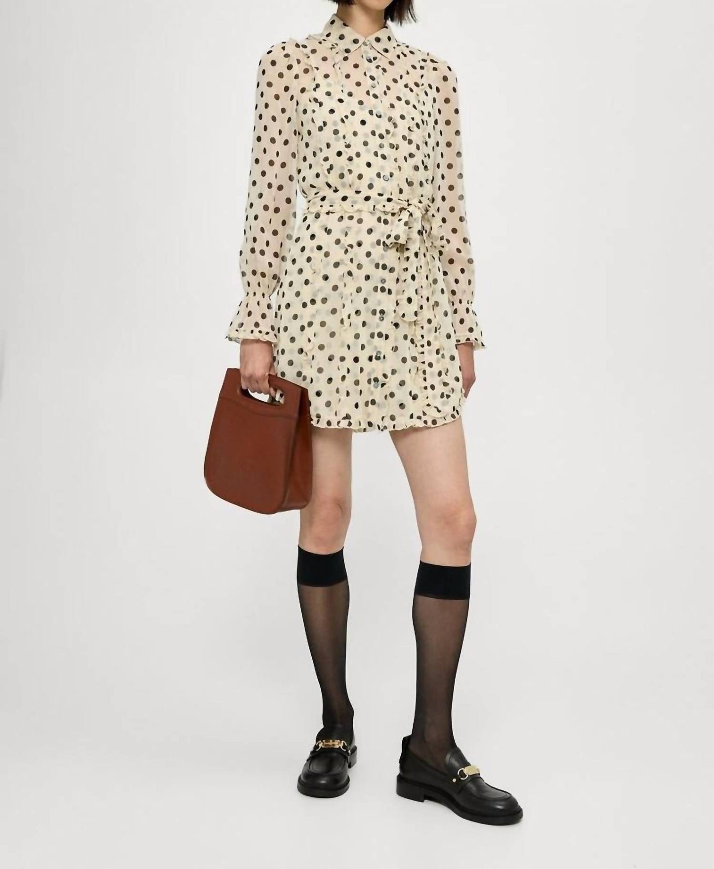 Cinq A Sept - Polka Dot Estelle Dress