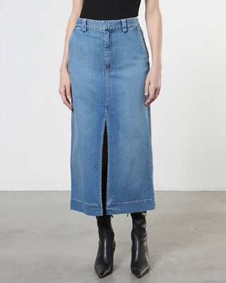 Enza Costa - Soft Touch Slit Skirt