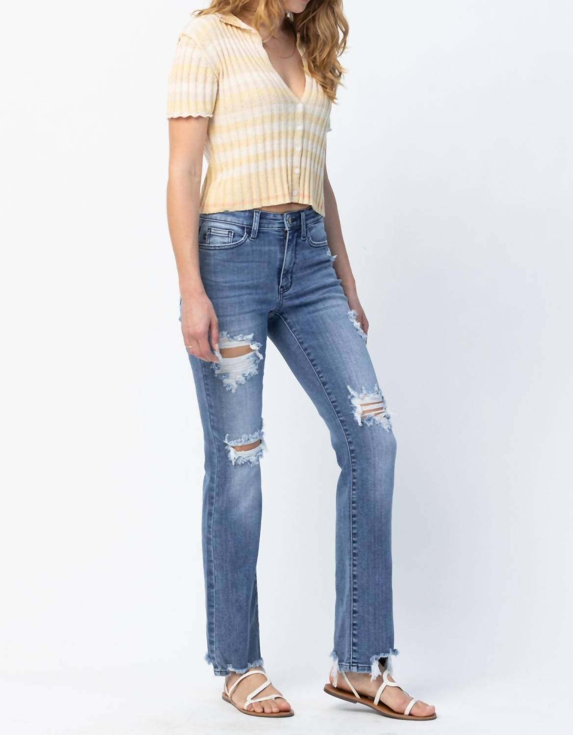 judy-blue-destroyed-straight-mid-rise-jeans-2