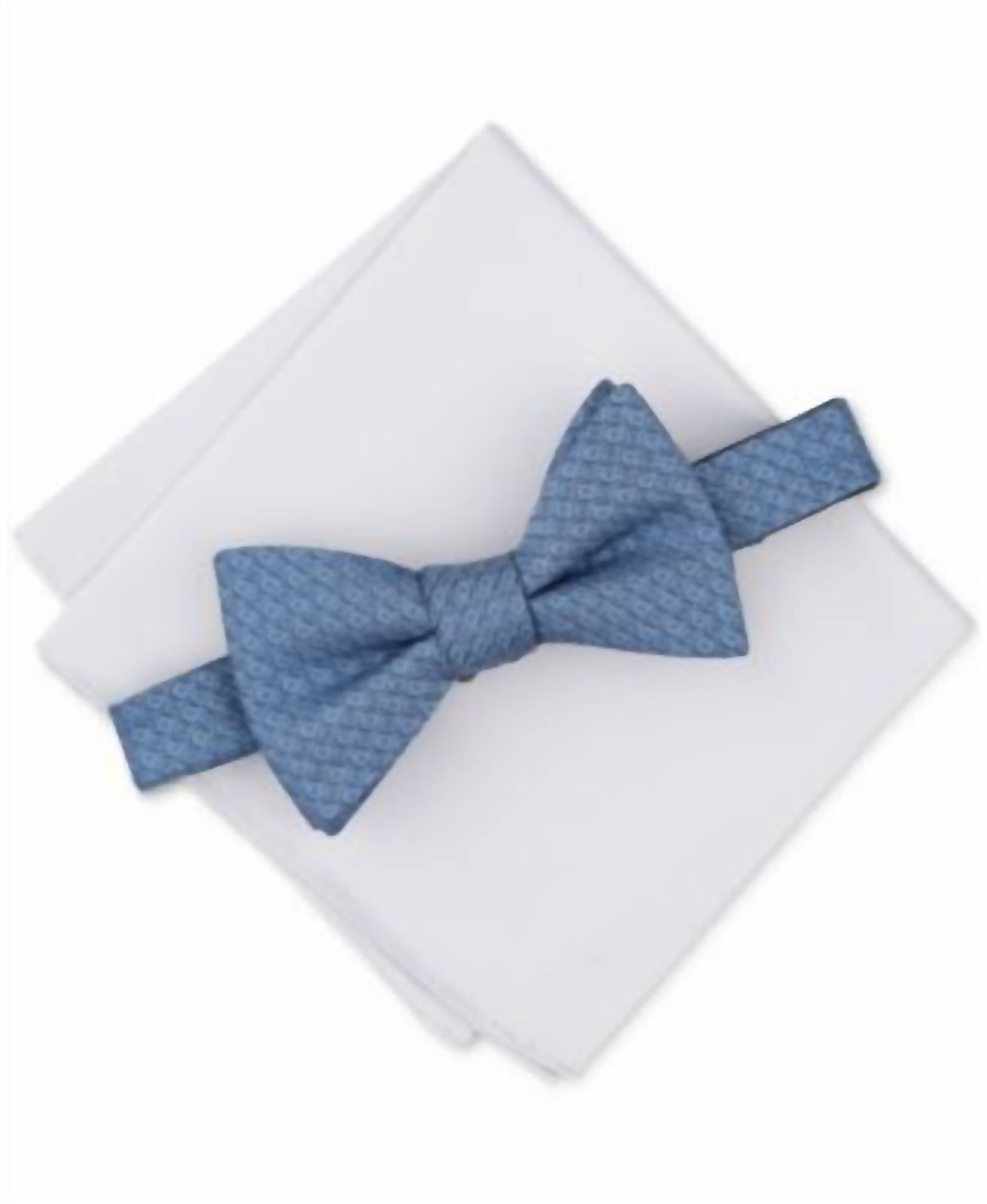 Alfani - Men's Stirling Geo-pattern Bow Tie