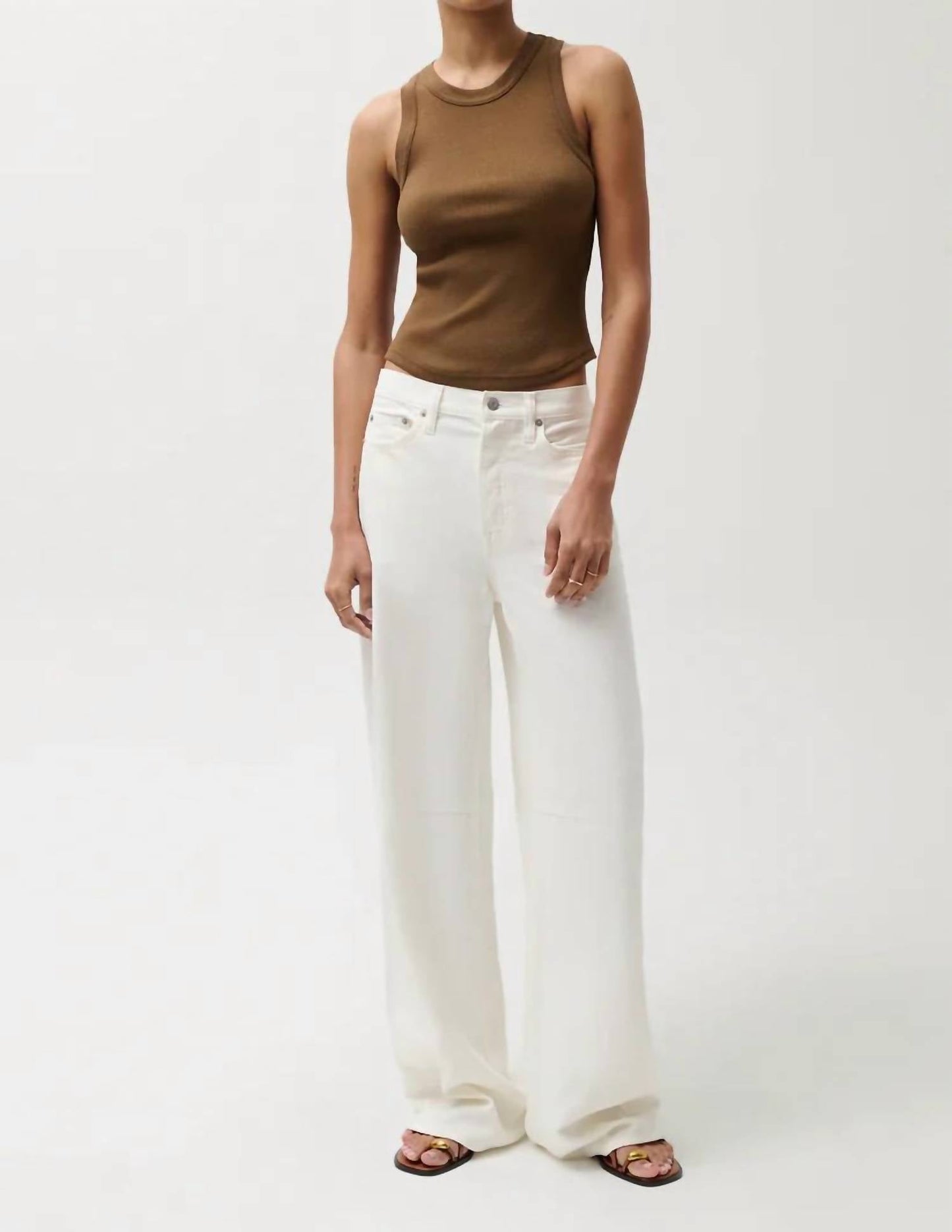 Pistola - Sydney High Rise Wide Leg Jeans