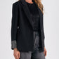 Elan - JACKET WITH RHINESTONE SLEEVE DETAIL