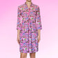 Katherine Way - Doral 3/4 Sleeve Polo Dress