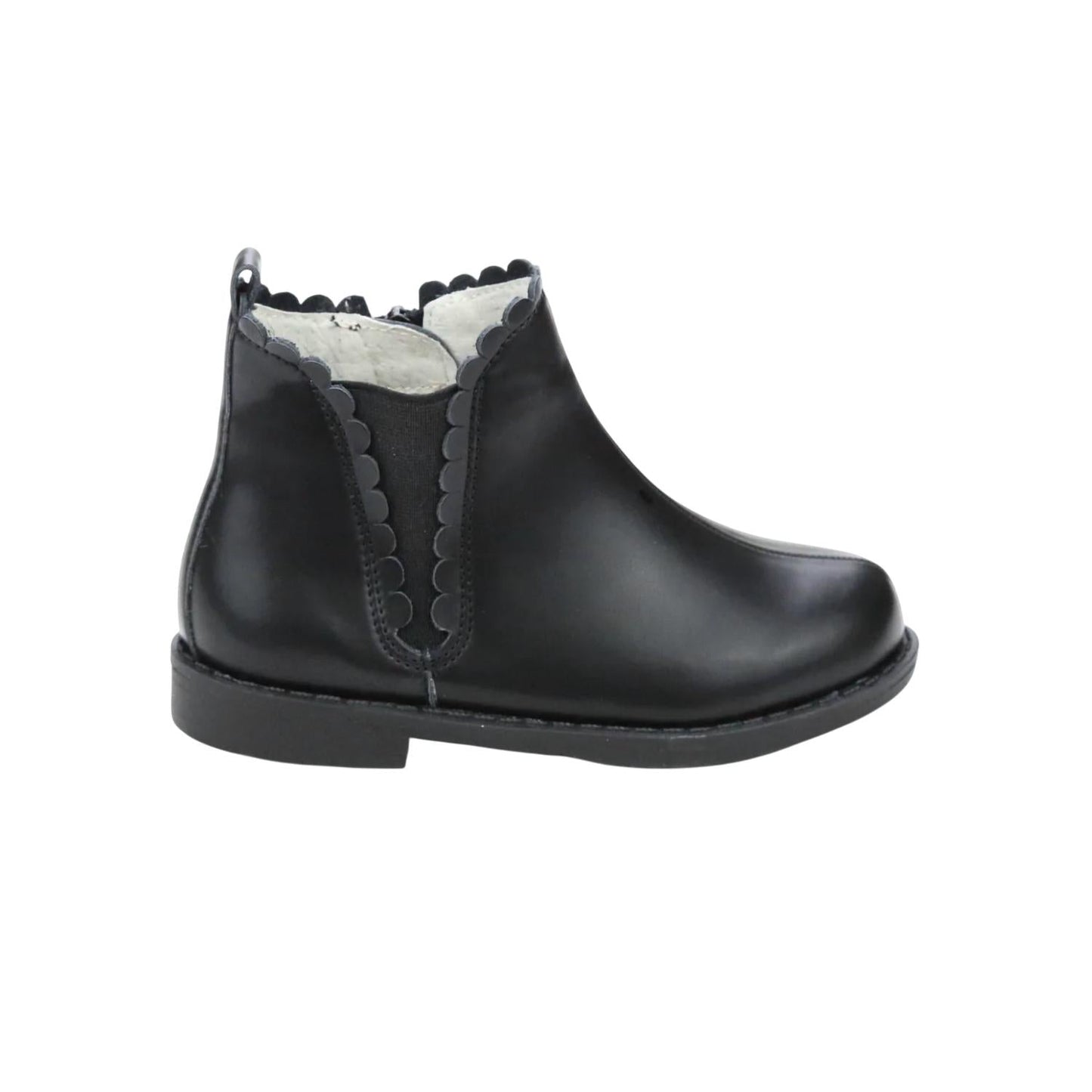 L'Amour - Girl's Nicola Scalloped Chelsea Boot