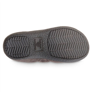 Isotoner - Women's Recycled Microsuede Puffer Clog Slipper
