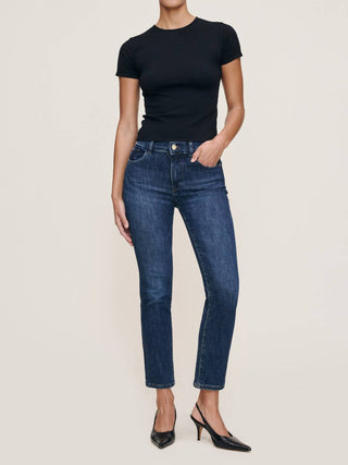 Dl1961 - Women'S - Mara Straight Mid Rise Instasculpt™ Ankle Jeans