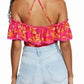 Free People - Cha Cha Cold Shoulder Flounce Top