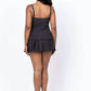 Amanda Uprichard - Wesley Skort Romper Dress
