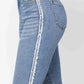 Judy Blue - Serenity Fray Detail Slim Fit Jeans