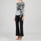 Clara Sunwoo - Geo Web Lines Side Tie Waist Top
