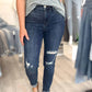 Judy Blue - High Waist Distressed Skinny