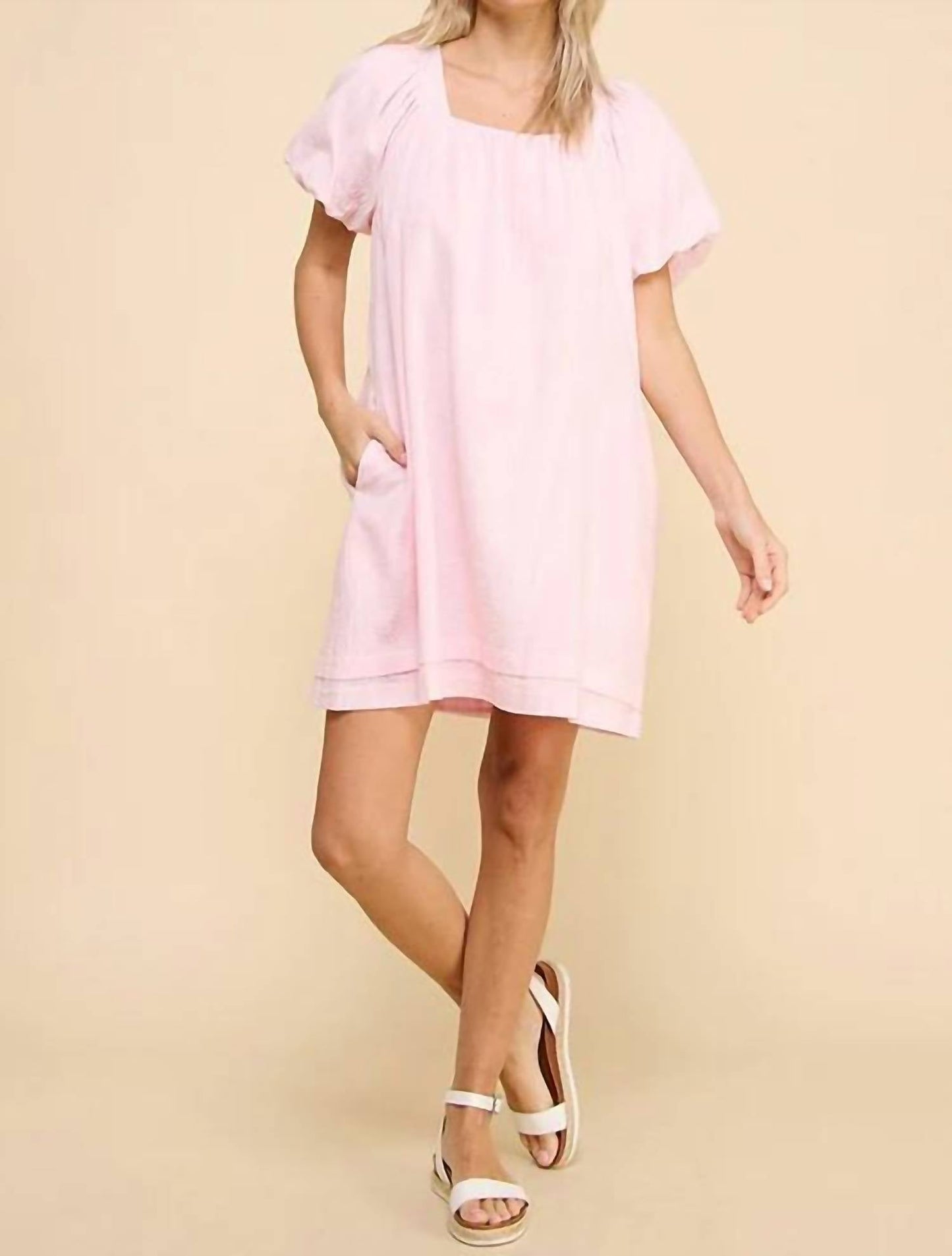 Allie Rose - Pretty Little Things Puff Sleeve Dress