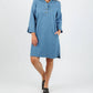 Hinson Wu - Women's Aileen Three Quarter Sleeve Denim Dress
