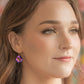 Holly Yashi - Women's Garden Pansy Drop Earrings