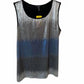 600 West - Women Dip-Dye Sequin Knit Back Tank Top