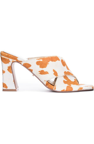 42 Gold - Women's Saldana Slide Heeled Sandal