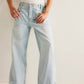 Free People - Women's Palmer Cuffed Baggy Jeans