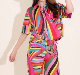 Alden Adair - Remi Crop Relax Fit Top