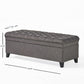 Juliana - Storage Ottoman With Birch Legs