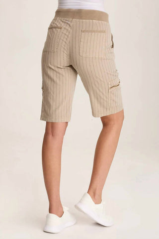 Xcvi - Favian Bermuda Pinstripe Shorts
