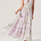 Astr - Primrose Floral Strappy Back Maxi Dress