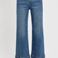 Risen - High Waist Wide Leg Front Yoke Jeans