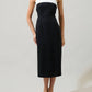 Sugarlips - Stella Strapless Colorblock Dress