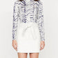 Marie Oliver - Vallie Vegan Leather Mini Skirt