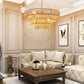 20' Modern 4-Layer Woven Hemp Rope Chandelier